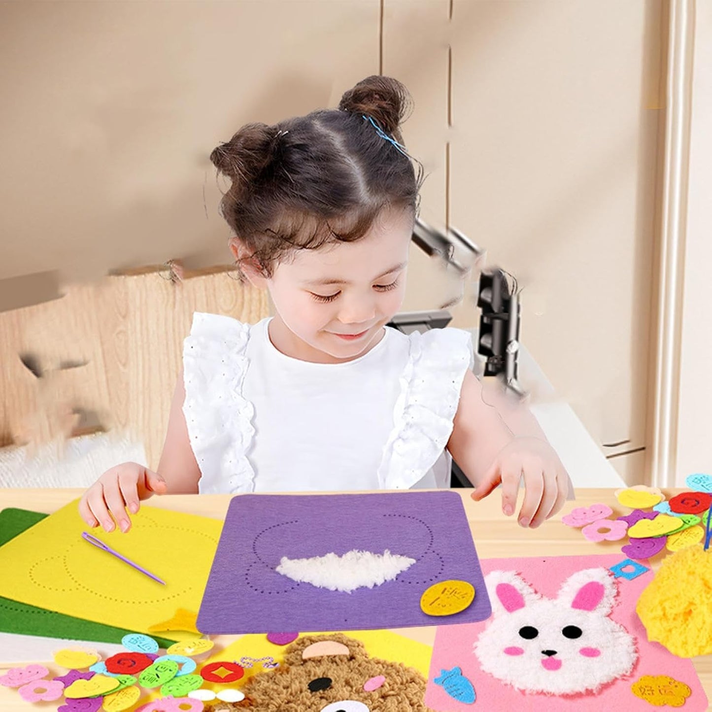 Creative Sewing Kit 🎨✂️ – Stitch, Learn & Play at Home! (Buy 1 Get 1 FREE)